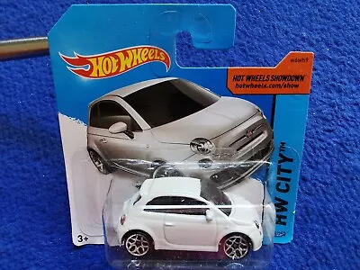 Buy Hot Wheels  Fiat 500  White, Short Card. First Release  • 11.50£