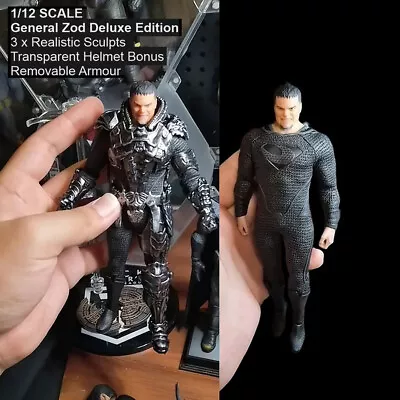 Buy Mezco One 12 Scale Superman General Zod Action Figure Mini Hot Toys Man Of Steel • 209.99£