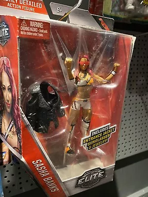 Buy Wwe Mattel Elite Vintage Sasha Banks Legends Flashback Moc Aew Jazwares • 10£