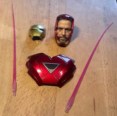 Buy Hot Toys Mms378d17 The Avengers Iron Man Mark Vi 1/6 Tony Stark Head + Other • 80.07£