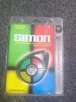 Buy Simon Hand Held Game Carabiner Edition New Sealed 2009 Hasbro • 12£