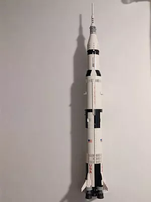 Buy Wall Mount For Lego Nasa Saturn V Rocket 92176 & 21309 | 3D Printed • 34.99£