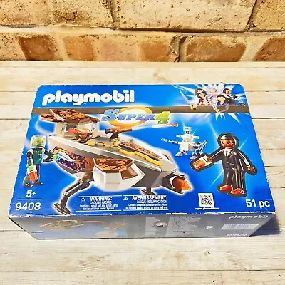 Buy Playmobil 9408 Super 4 Sykronian Space Glider With Gene New And Sealed 51 Piece  • 19.95£