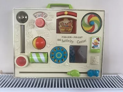 Buy Vintage Fisher Price Activity Centre Children's Sensory Toy 1973 Collectable  • 8.50£