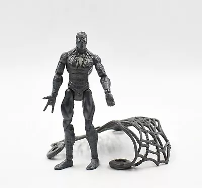 Buy Marvel Spider-Man 3 The Movie - Black Suited Poseable Spider-Man Action Figure • 19.99£