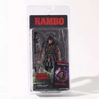 Buy NECA RAMBO First Blood John J Rambo Stallone PVC Action Figure 7  Stallone Toy • 29.99£