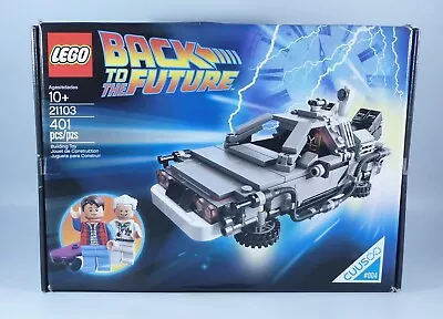 Buy LEGO Back To The Future 21103 -  Complete With 'sheild' Misspelling & Hoverboard • 84.95£