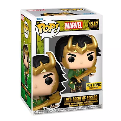 Buy Marvel #1247 Loki Agent Of Asgard Hot Topic Exclusive Funko Pop • 29£