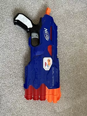 Buy Nerf Dual Strike N-Strike Elite Gun, No Darts Included • 6.99£