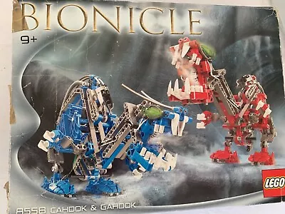 Buy Lego Bionicle Cahook And Gahook 8558 Complete/near Complete With Instructions  • 60£