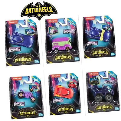 Buy Dc Batwheels Batcast Metal 1:55 Scale Asst. Hml12 Assort Fisher-price Batman Toy • 14.99£