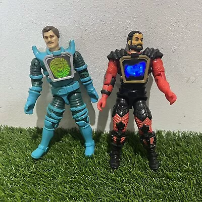 Buy Visionaries Leoric & Cravex Toy Figures Hologram Hasbro Vintage • 29.99£