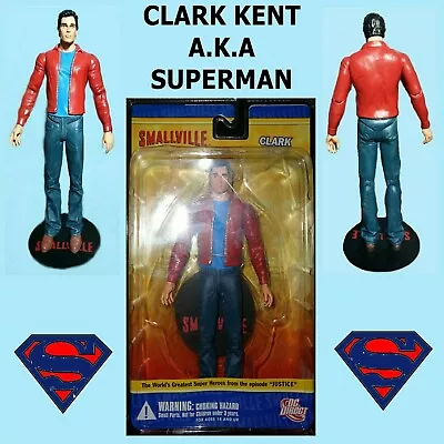 Buy CLARK KENT SMALLVILLE DC DIRECT SERIES 2 RARE 6.5 Inch Action Fig True Vintage • 110£