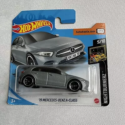 Buy Mercedes Benz A Class Grey Short Card Hot Wheels Car • 5.99£