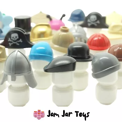 Buy LEGO Minifigure Headgear HATS - NEW - Large Selection 230+ Types Choose Mix SAVE • 1.50£