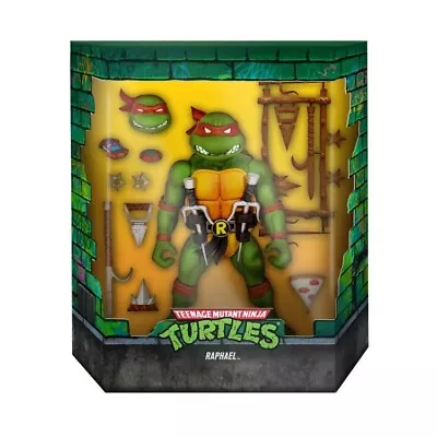 Buy Super7 TMNT Wave 1 Ultimate Raphael Figure (Teenage Mutant Ninja Turtles) Ver.2 • 66.99£
