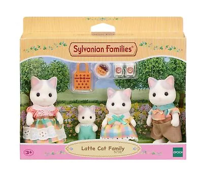 Buy Sylvanian Families Latte Cat Family • 44.99£