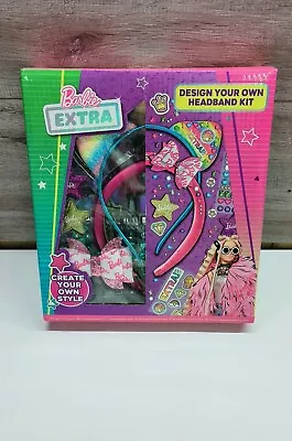 Buy Barbie Extra Design Your Own Headband Arts & Crafts Fun Activity Kit • 10£