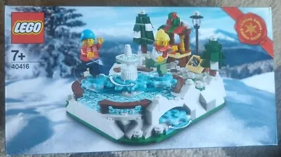 Buy Lego / Christmas Ice Skating Rink 40416 / Brand New Sealed Set. MINT. FREE POST. • 22.99£