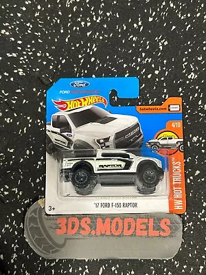 Buy FORD F150 RAPTOR WHITE Hot Wheels 1:64 **COMBINE POSTAGE** • 3.45£