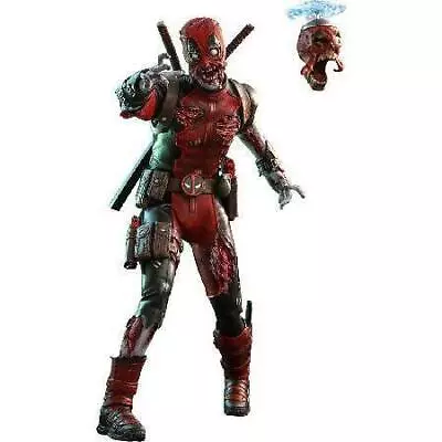 Buy Hot Toys Comics Masterpiece Marvel Zombies Zombie Deadpool 1/6 Scale Figure Red • 896.16£