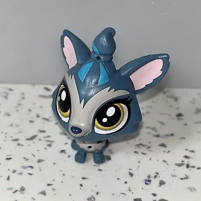 Buy Littlest Pet Shop  Barkley Woofley  Blue Yorkie Dog #92, Golden Eyes, Rare VGC • 6.40£