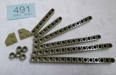 Buy Lego Small Bundle Spare Parts From Set 42110 In OLIVE GREEN Lot 491 • 3.99£