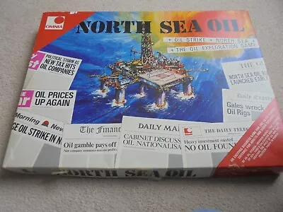 Buy North Sea Oil Vintage Board Game Omnia 1974 • 5.99£