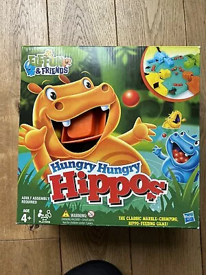 Buy Hasbro Hungry Hippos 4+ 2-4 Players Adult Assembly • 6£