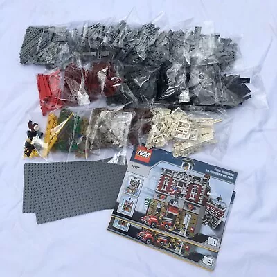 Buy LEGO Modular Buildings Fire Brigade (10197) | Complete With Instructions • 349£