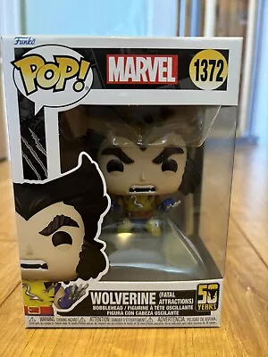 Buy Funko POP! Marvel Wolverine (Fatal Attractions) 50th #1372 Vinyl Figure New • 5£