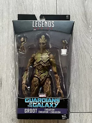 Buy Hasbro Marvel Legends Series Guardians Of The Galaxy Groot Evolution Brand New • 39.99£