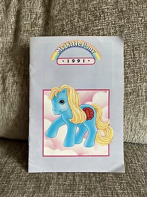 Buy Vintage G1 My Little Pony 1991 Fun & Learning Pack Leaflet Catalogue Booklet • 25£