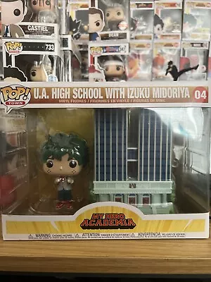 Buy Funko Pop: My Hero Academia - Deku Ua High School With Izuku Midoriya Pop Town • 36.57£