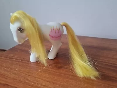 Buy My Little Pony Vanilla Treat Cookery Ponies G1 Vintage Hasbro 1987 MLP Toy • 20£