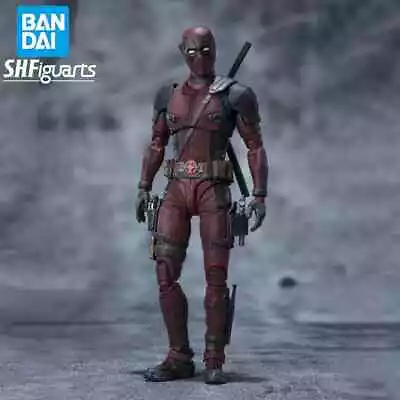 Buy Original BANDAI S.H.Figuarts Deadpool 2 Wade Wilson Deadpool Action Figure Model • 104.99£