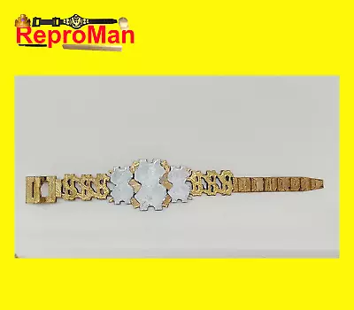 Buy WWF Hasbro Million Dollar Man Belt Gold Custom Belt BIG SIZE • 20.23£