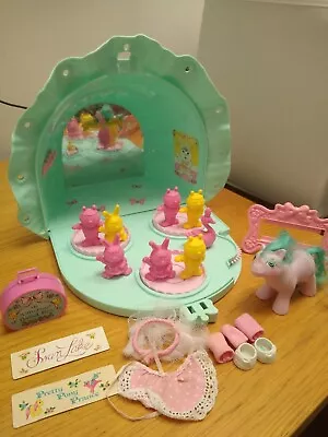 Buy Vintage My Little Pony G1 1986 HASBRO Baby Bonnet School Of Dance Playset  • 22£