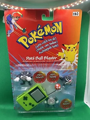 Buy Pokemon Poke Ball Blaster Hasbro 1999 - Sealed, Rare, MINT CONDITION • 79.99£