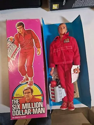 Buy Steve Austin Six Million Dollar Man Boxed Figure Excellent Example Working As... • 90£
