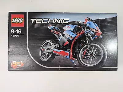 Buy LEGO Technic: Street Motorcycle (42036) Used Rare Retired Free Postage • 19.99£