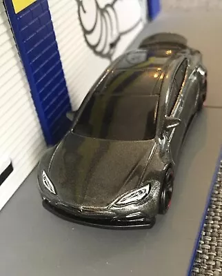 Buy Hot Wheels Tesla Model S. Grey. Diecast Car . Excellent Condition • 3.95£