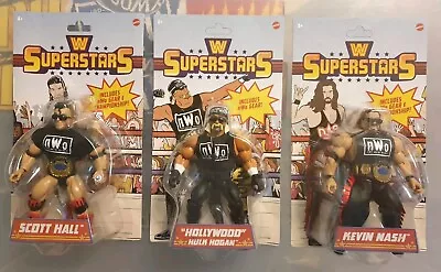 Buy WWE Superstars Hollywood Hulk Hogan Kevin Nash Scott Hall US Walmart Exclusive • 79.99£