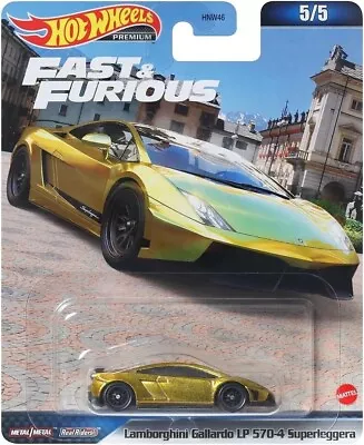 Buy Hot Wheels Fast And Furious Lamborghini Gallardo LP 570-4 Superleggera • 8.99£