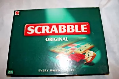 Buy Scrabble Board Game By Mattel ~ 100% Complete. • 12£