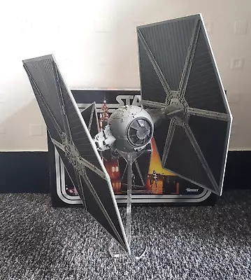 Buy Star Wars Vintage Collection Tie Fighter With Stand Custom Painted Model Toy • 81.99£
