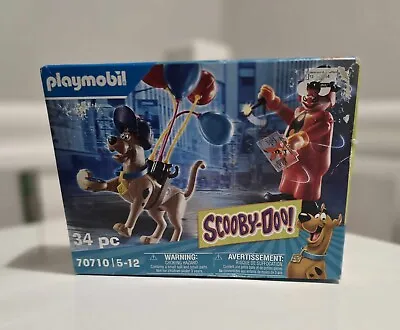 Buy Playmobil  Scooby-Doo Adventure With Ghost Clown Box Opened Contents Sealed • 7.95£
