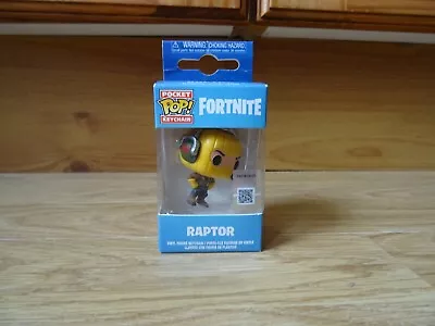 Buy NEW - Funko Fortnite RAPTOR Keychain / Pocket Keyring Figure 1.5 Ins High • 1.99£