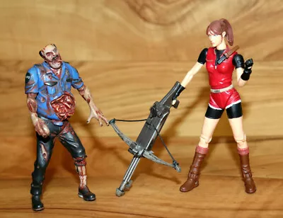 Buy Resident Evil 2 Claire Redfield Zombie Cop Action Figure Figur Toy Biz ToyBiz • 95.92£