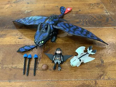 Buy Playmobil 70037 How To Train Your Dragon Toothless & Hicks With Baby Dragon • 49.99£